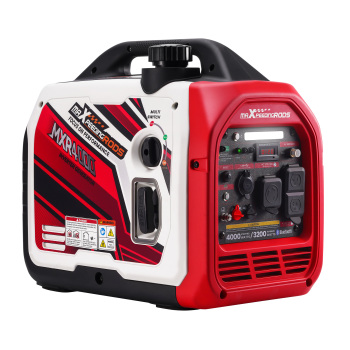 4000W /3200W Portable Inverter Generator Gas Powered Quiet for Outdoor Camping