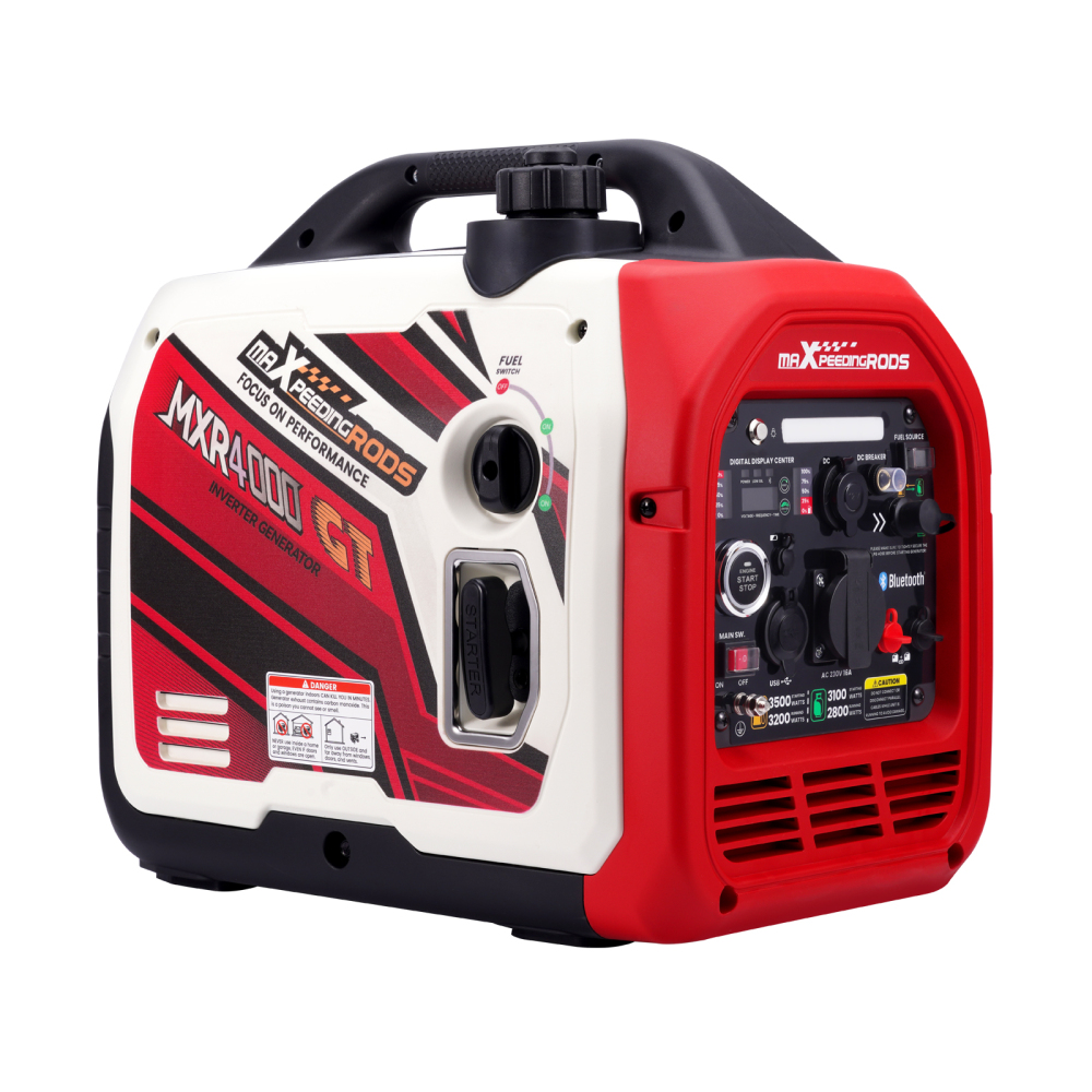 Groupe électrogène Inverter 3500W LPG essence E-Start+Bluetooth for Camping