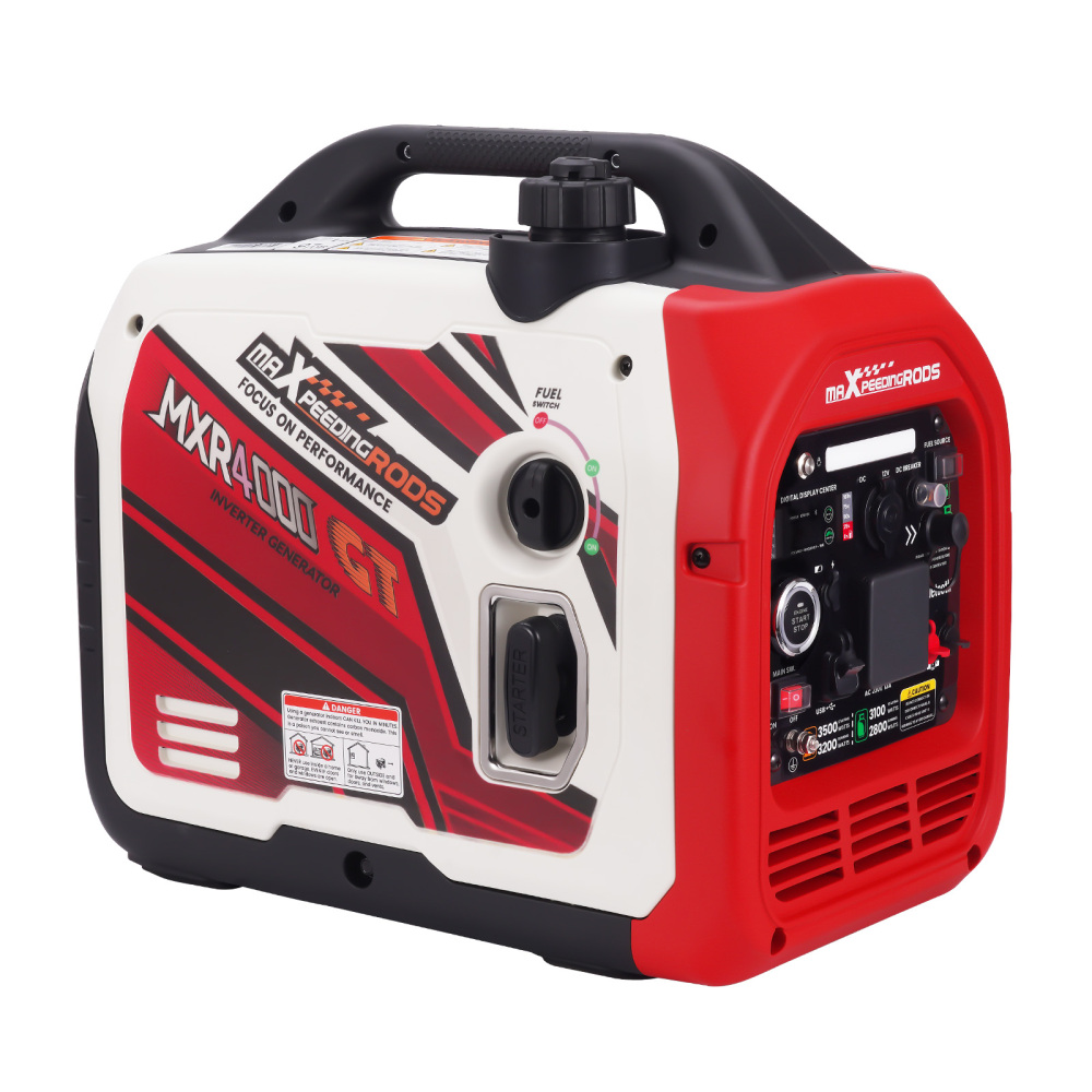 3500W Dual Fuel LPG Inverter Generator Portable Electric Start +App Start