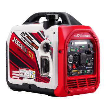 4000 Watt Portable Dual Fuel Propane/Gas Generator Inverter Bluetooth E-Start