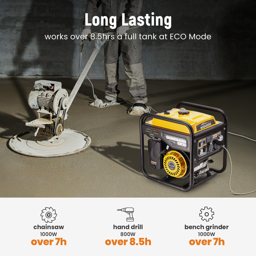 Inverter Generator 3.8KW Max pure sine wave 3.5 kw generator Portable Camping