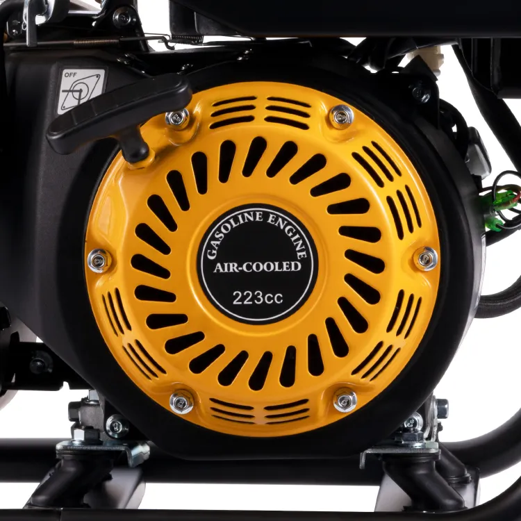 GENMAX Generatore inverter portatile, motore a gas ultra-silenzioso da 3200 W e pronto per camper, conforme EPA, funzione eco-modalità, ultra leggero per uso domestico e campeggio (GM-3200i