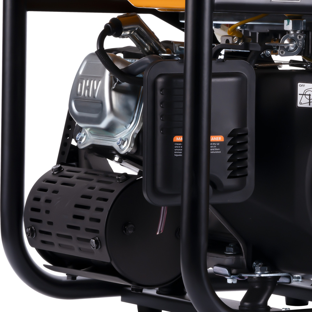 maXpeedingrods 3500W Portable Inverter Generator 4-Stroke Pure Sine Wave Petrol Generator for Camping, RV Travel, Home, or Jobsites