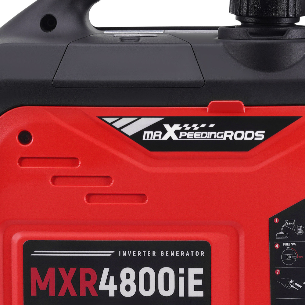 4.8KW Portable Inverter Generator Gas Powered Quiet for Camping RV Travel