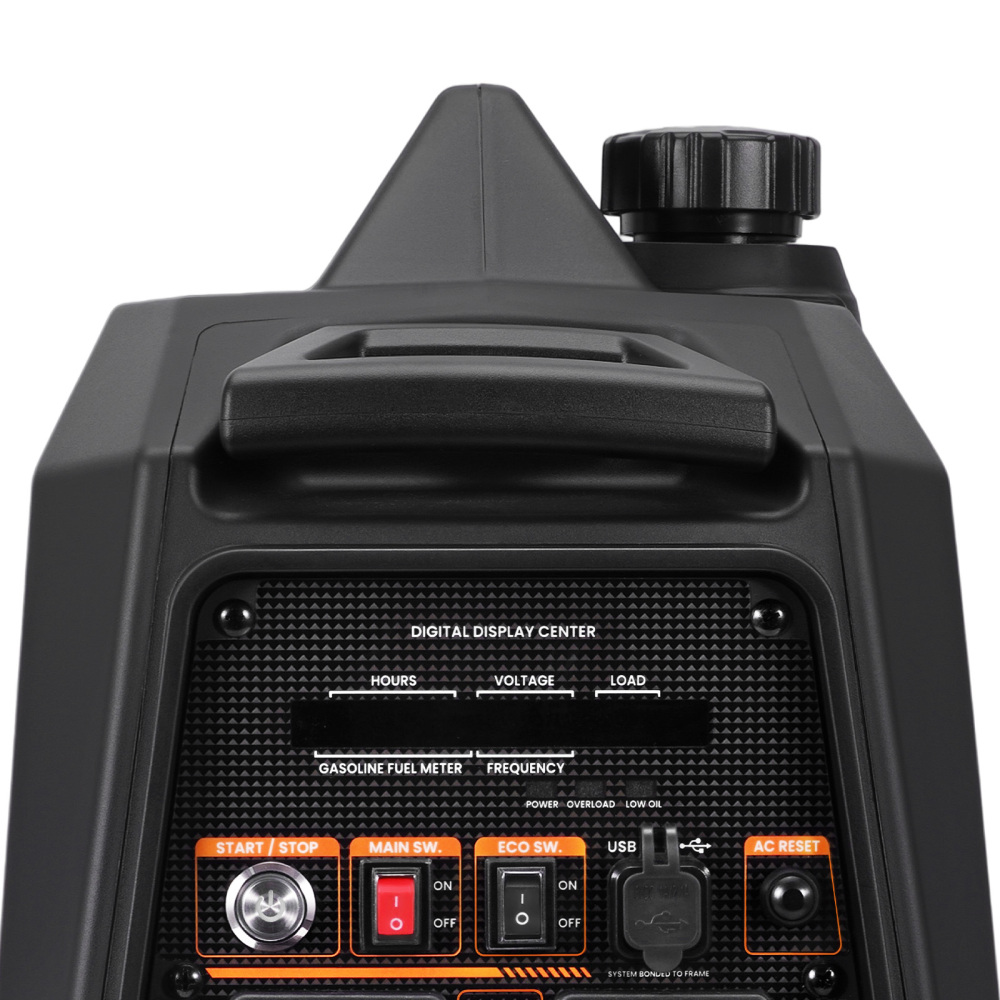 Inverter Generator 4800W Max Petrol Silent portable Electric Start for Camping