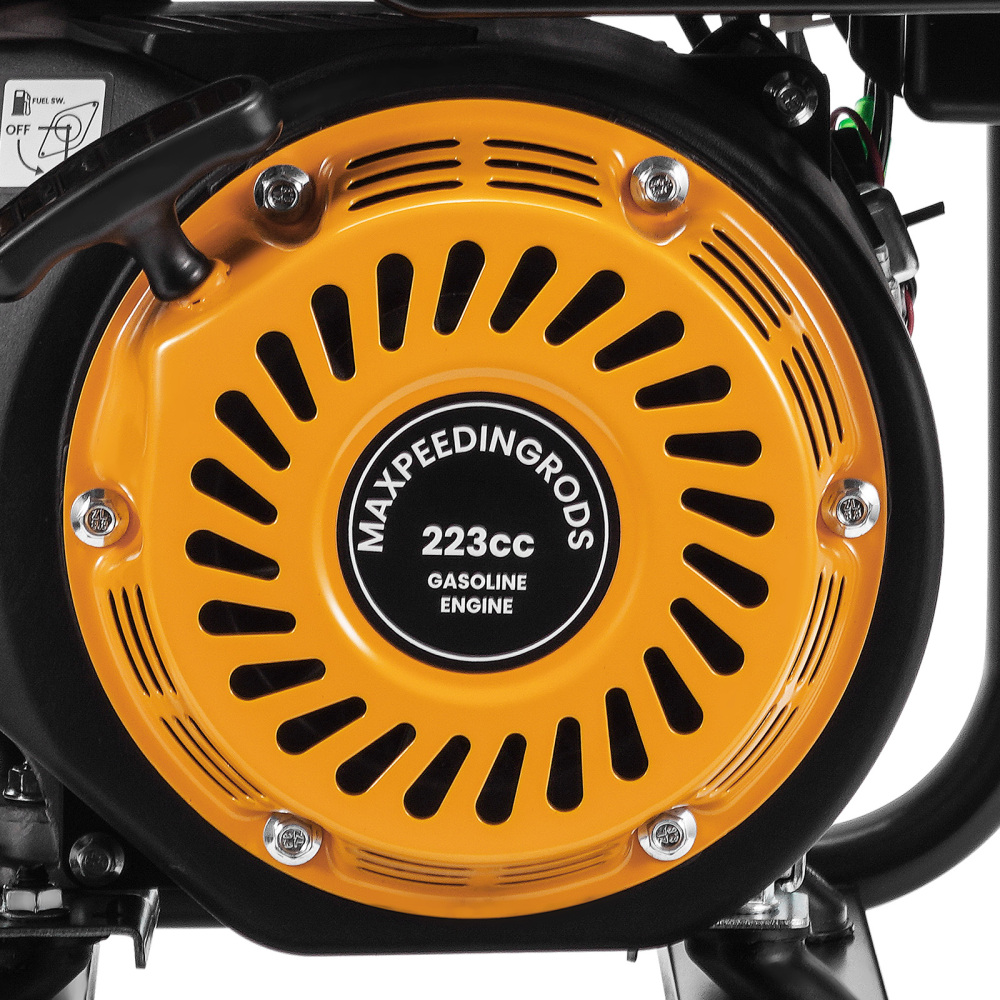 4850W Portable Inverter Generator Gas Powered Quiet for Home Backup Construction