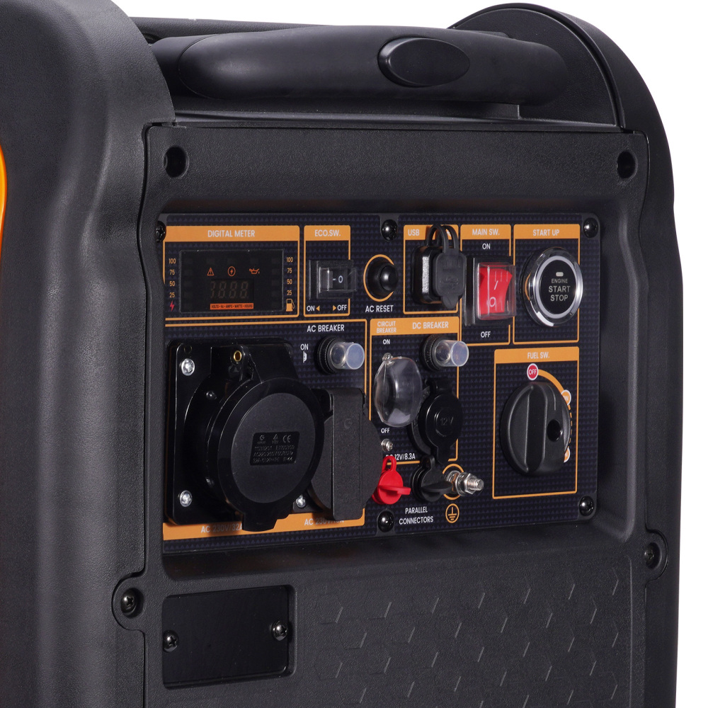 5kw 5.5kw Generador Inversor Silencioso Equipo Eléctrico Portátil for Exteriore