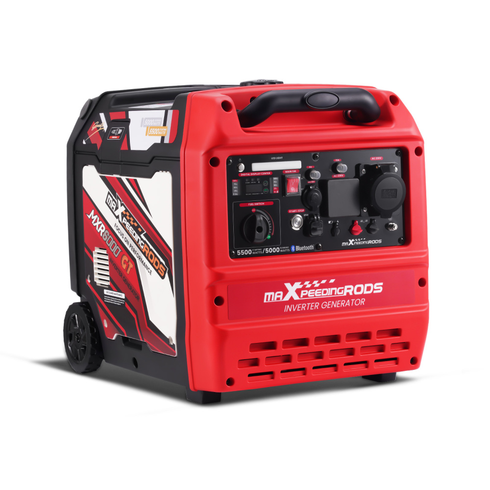 5000W 5500W Inverter Petrol Generator Portable App Start/E-Start/Recoil Start