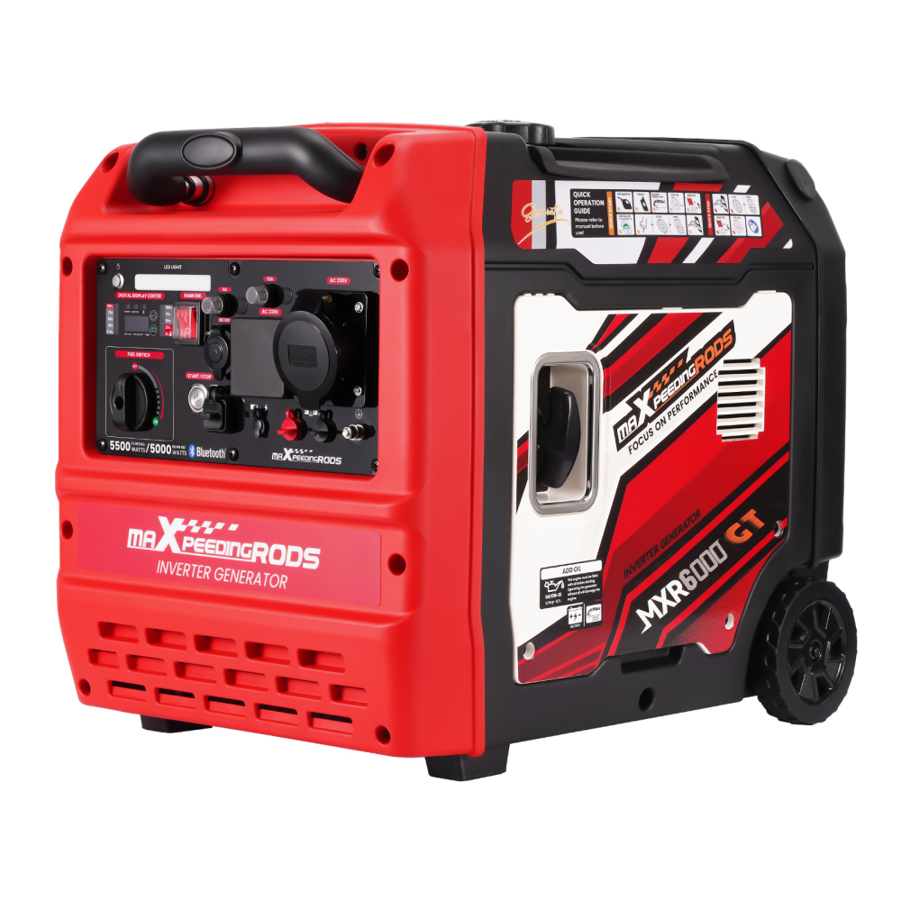 5000W 5500W Inverter Petrol Generator Portable App Start/E-Start/Recoil Start