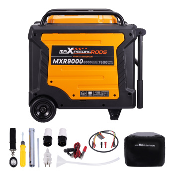 Generateur Electrique Silencieux à essence Groupe Electrogene avec Système ATS