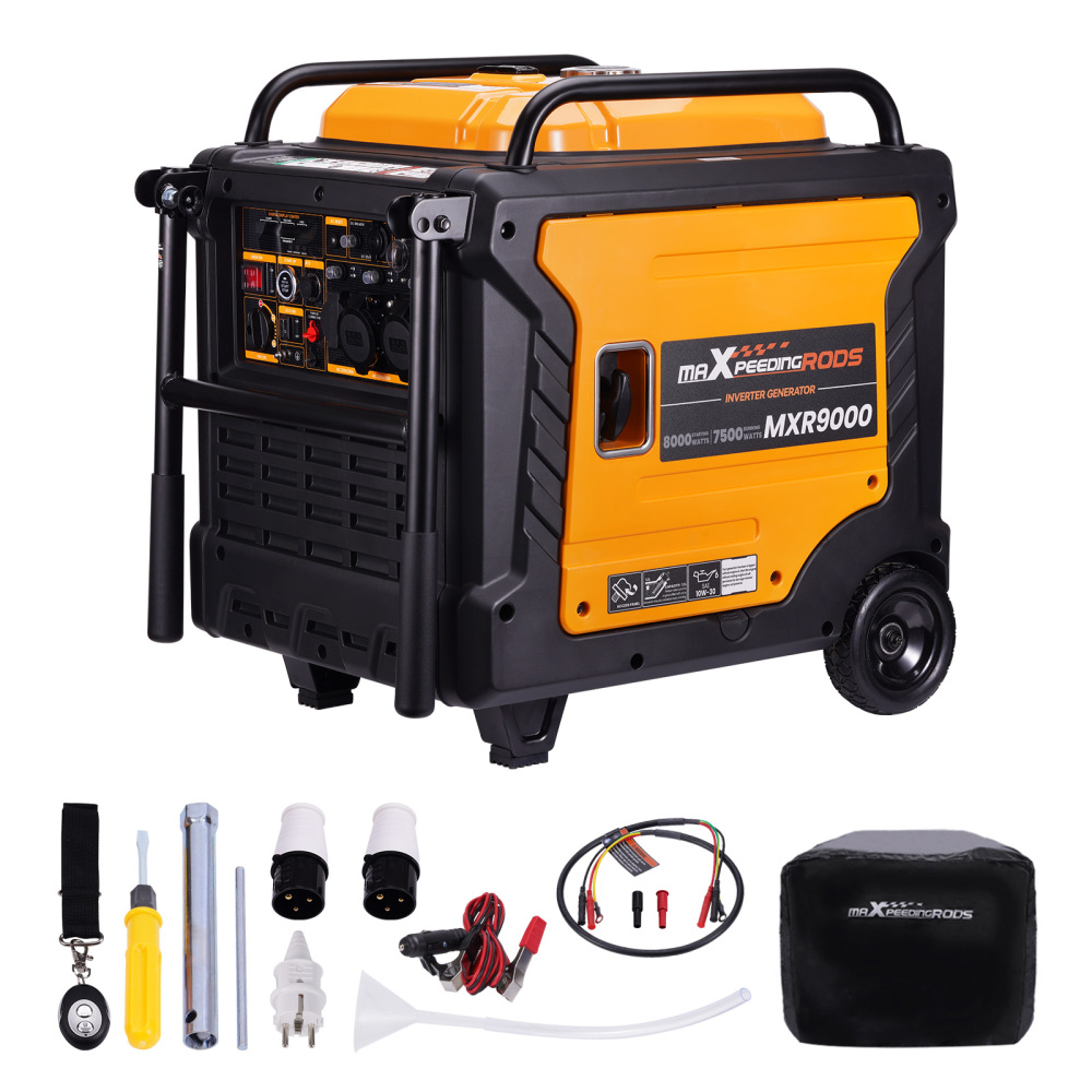 Generateur Electrique Silencieux à essence Groupe Electrogene avec Système ATS