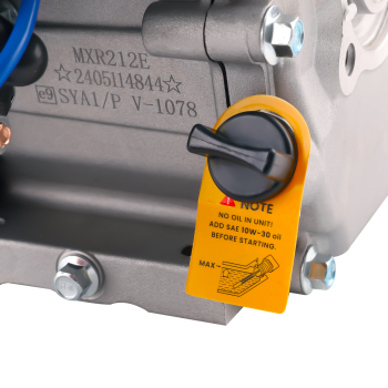 Moteur essence 4 temps OHV 212cc moteur for gaz horizontal démarrage électrique