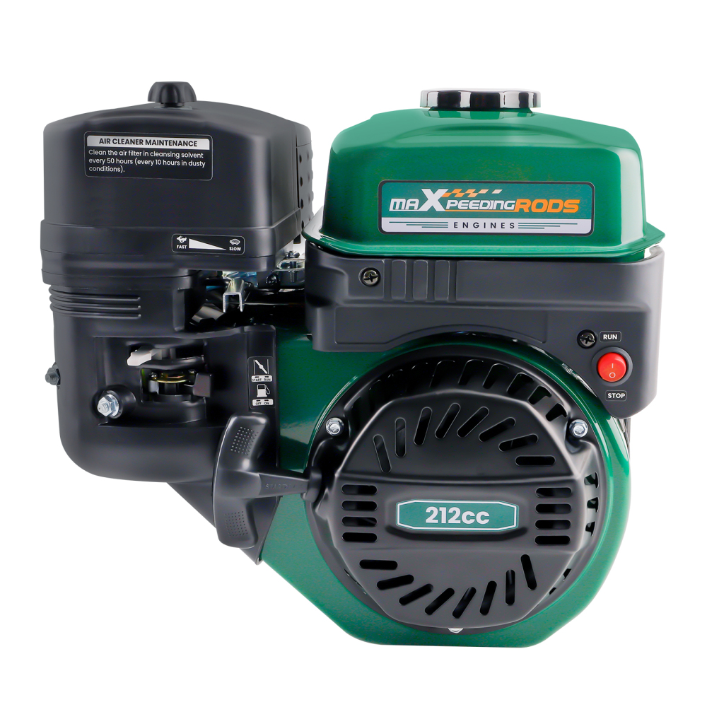 212cc 7HP petrol engine horizontal 4 Stroke OHV gasoline engine 3.6KW