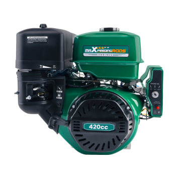 Moteur à gaz horizontal 420cc OHV petit moteur électrique Karts compresseurs