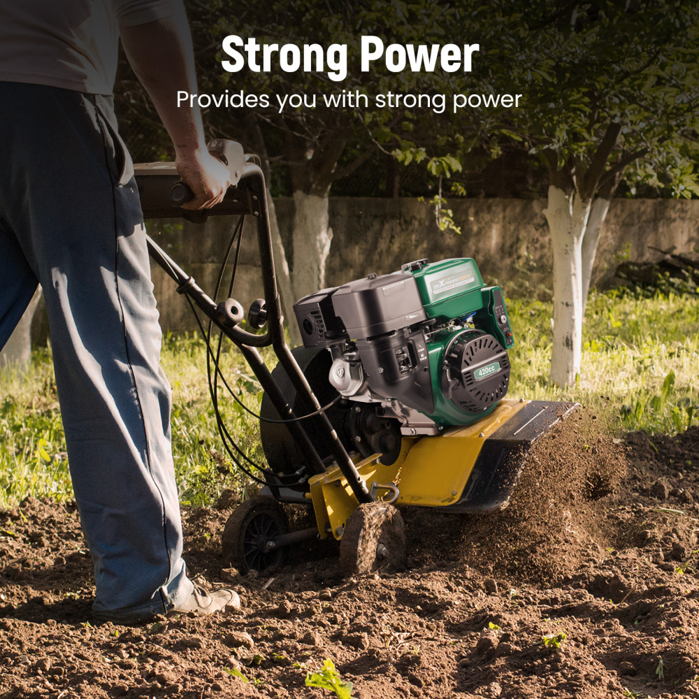 15HP 420cc Horizontal Engine Motor Gasoline 4 Stroke Electric Start For Go-Kart