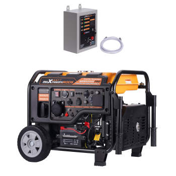 Generator Inverter Petrol Portable 5500w 5.0kva Parallel+eco With ATS 7 Pin