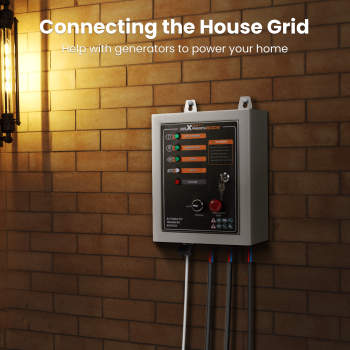 Generator Inverter Petrol Portable 5500w 5.0kva Parallel+eco With ATS 7 Pin