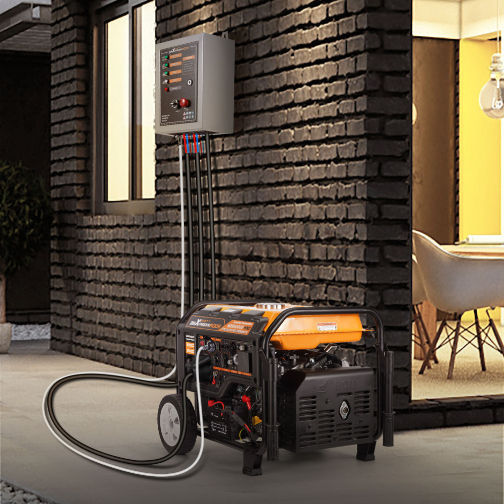 Generator Inverter Petrol Portable 5500w 5.0kva Parallel+eco With ATS 7 Pin