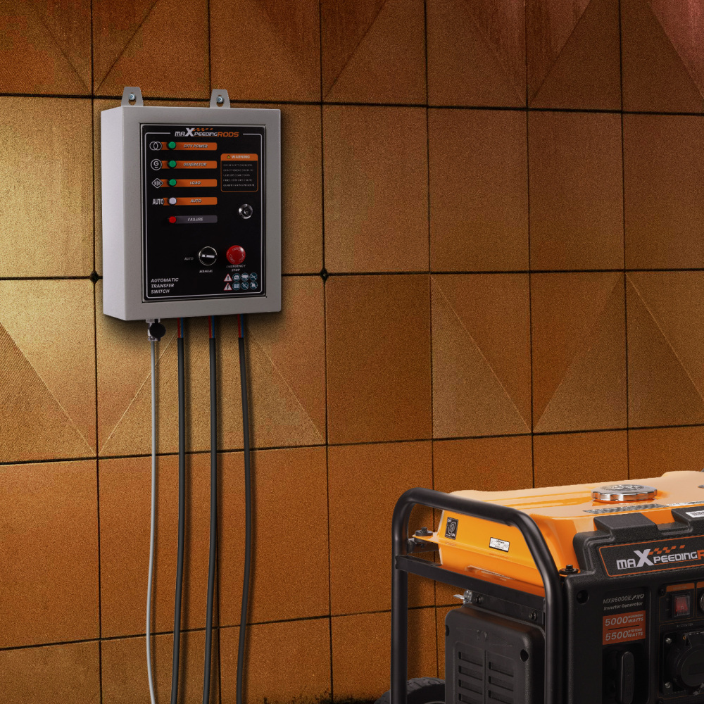 Generator Inverter Petrol Portable 5500w 5.0kva Parallel+eco With ATS 7 Pin