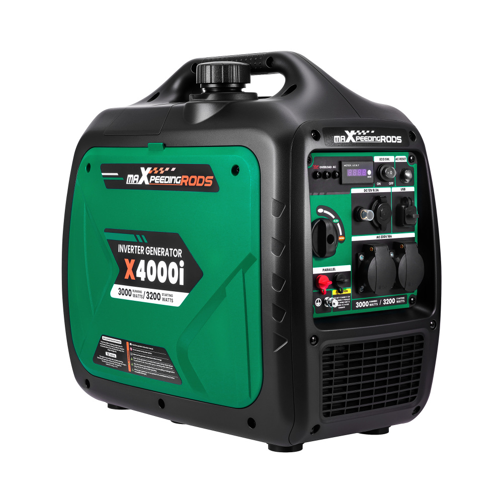 Generatore di Inverter Silenziato Gruppo Elettrogeno 3200W 4 tempi presa 230V