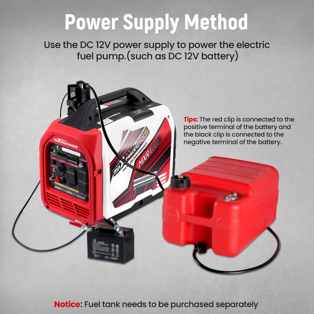Automatic Electric Fuel Pump 12V DC For Generator good Fuel Extender Kit
