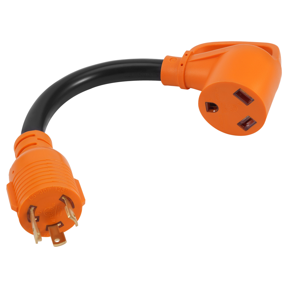 Generator Adapter Cord L5-30P to TT-30R For MXR3500S,MXR4000,MXR4000GT