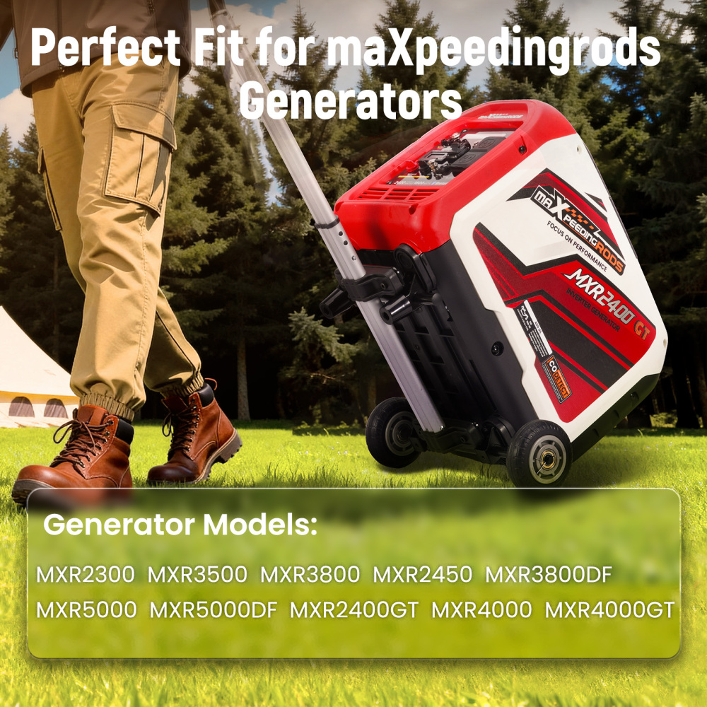 Generator Accessories Wheel and Handle Set for Maxpeedingrods MXR2300 MXR3500