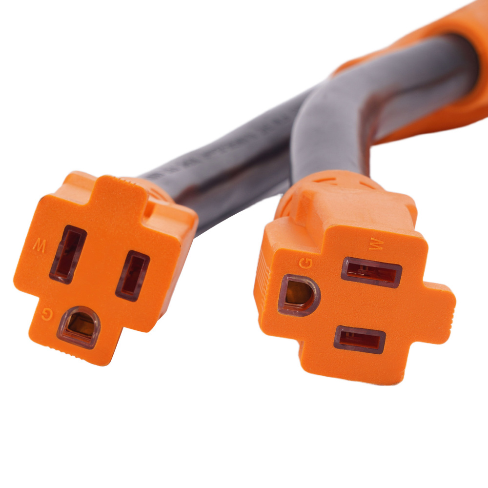 Power Adapter Cable 14-50P to 5-15Rx2 for MaXpeedingRods Generator MXR6000GT