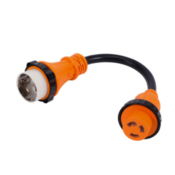 SS2-50P to L5-30R Heavy-duty Marine Power Adapter 50A to 30A 125/250V