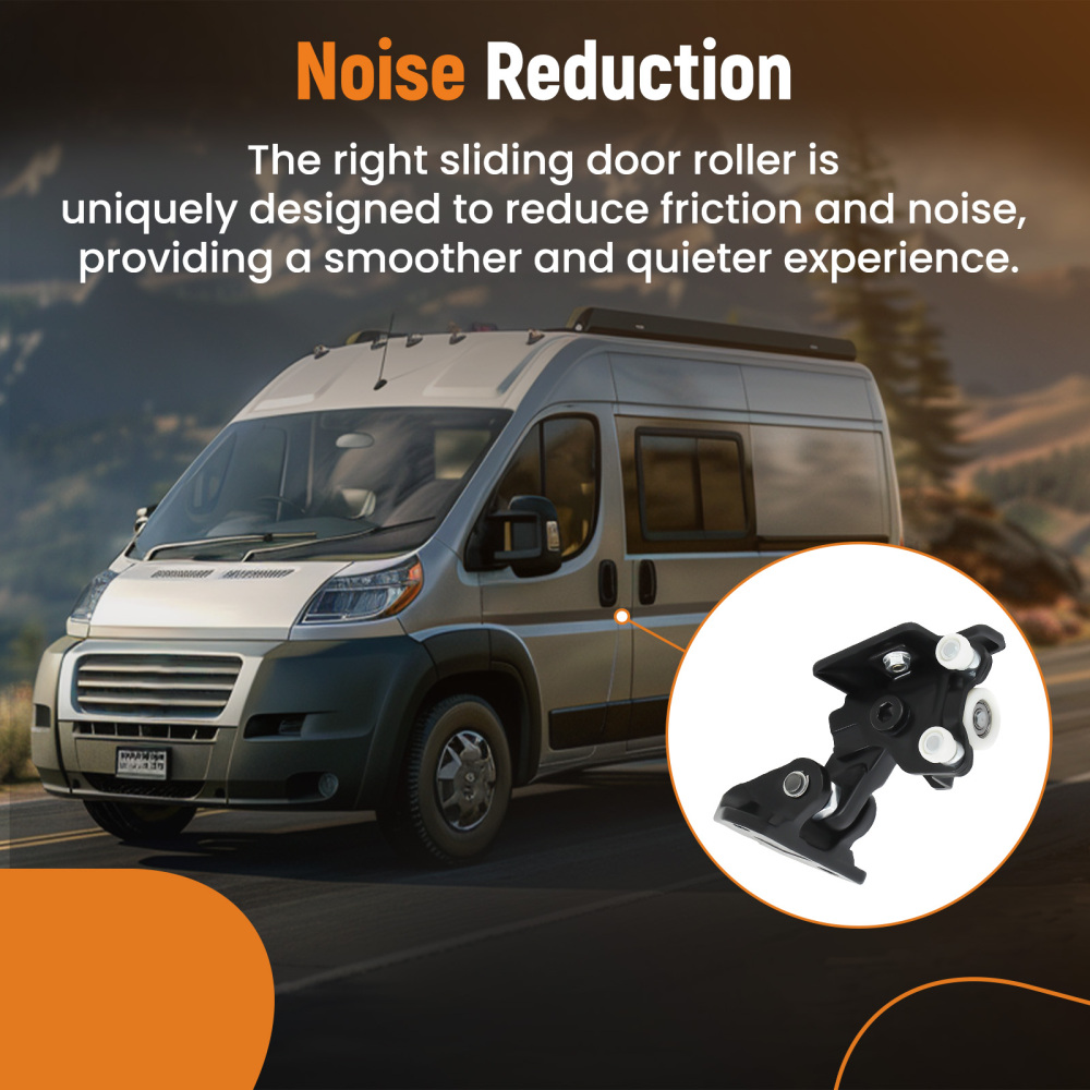 Right Passenger Sliding Door Roller Kit compatible for RAM ProMaster 3500 2014-2021