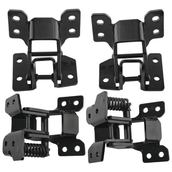 Door Hinge Kit 4pc Upper and Lower For Nova with bolt-on style hinges 1968-79