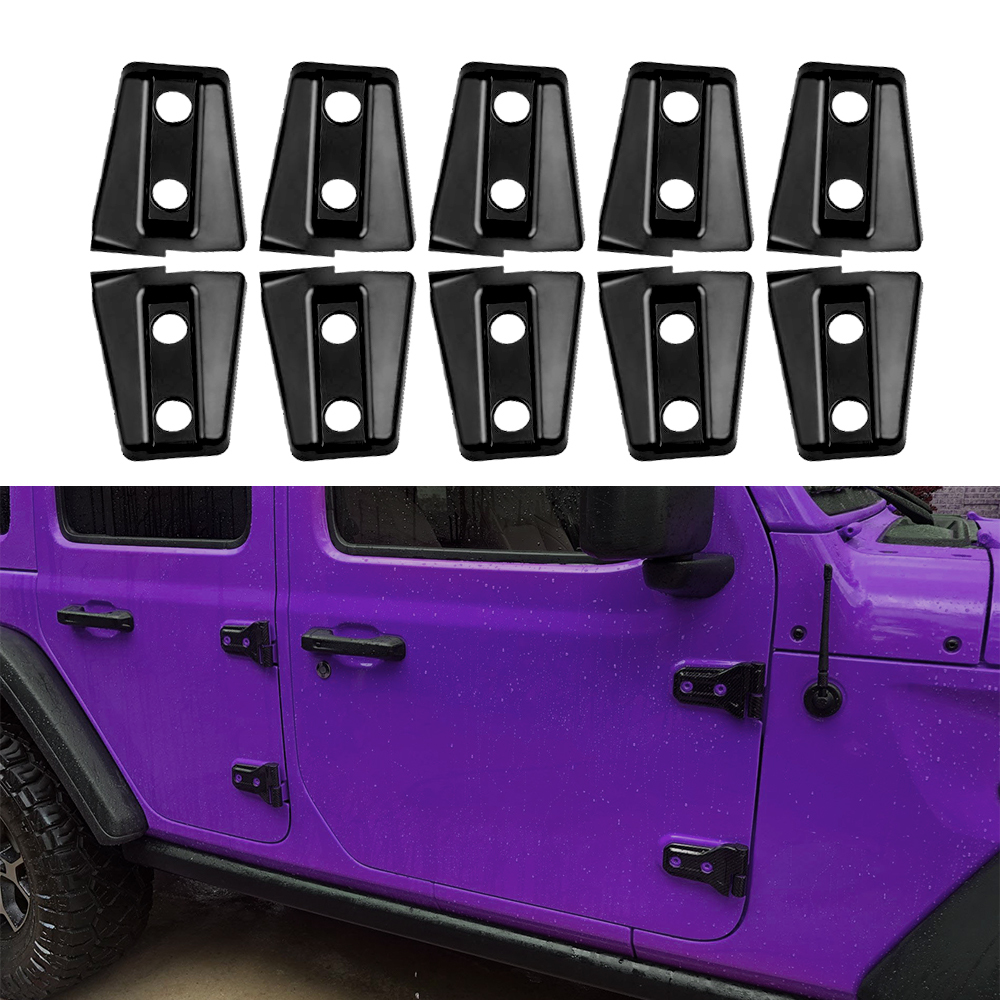 Hood Door Hinge Cover Unlimited Accessories compatible for Jeep Wrangler JK JKU Unlimited