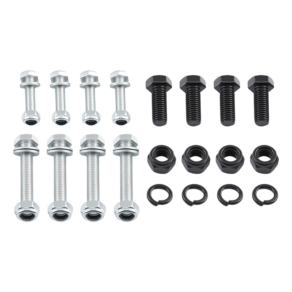 4 Passenger compatible for Golf Cart Belt Bracket Set compatible for EZGO Yamaha Club Car 42 Black