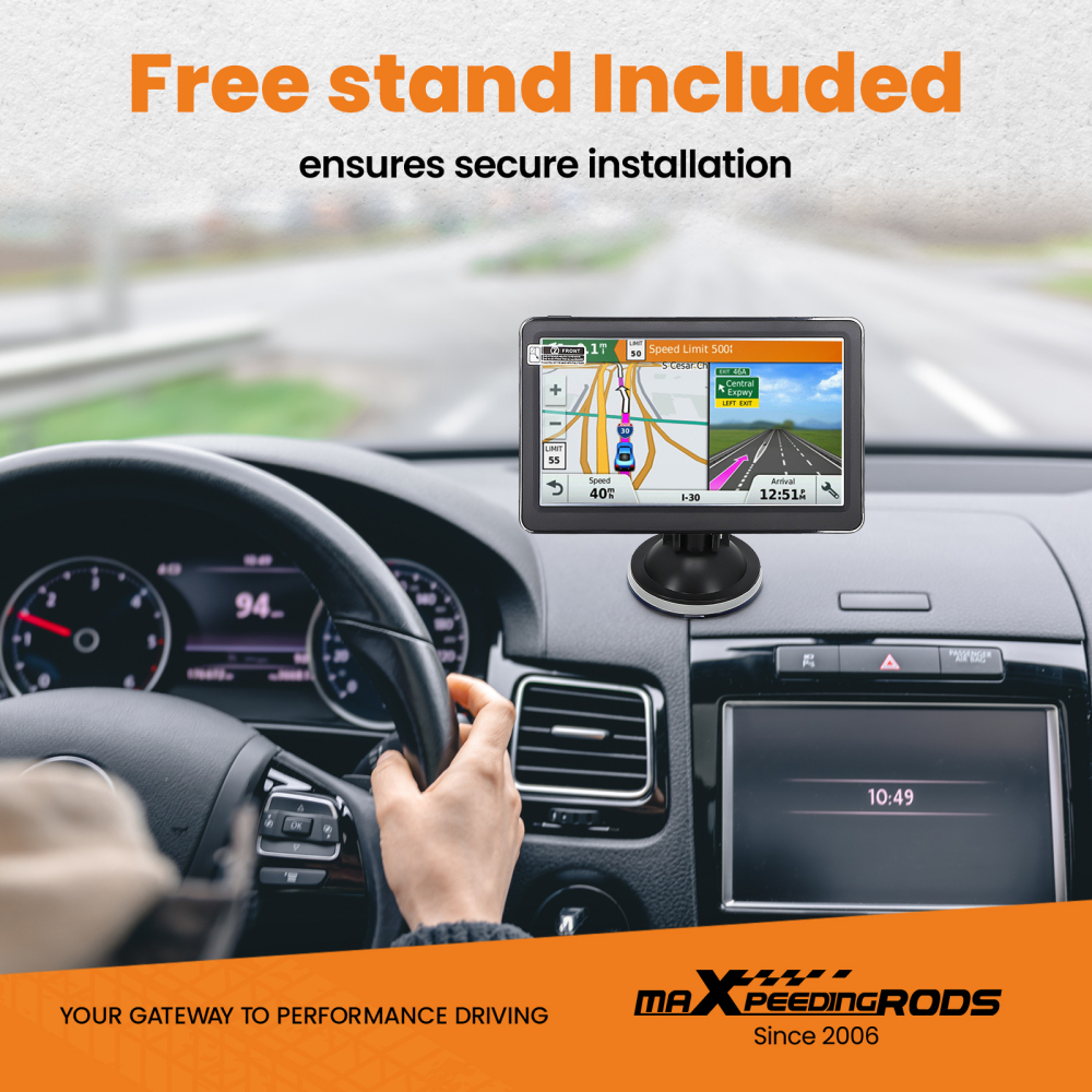 7 Truck GPS Navigation 8GB Multimedia Player 2D/3D Free Maps Direct install