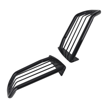 Front Bumper Grille Guard Bull Bar Push compatible for Toyota Tacoma 2005-2015 black