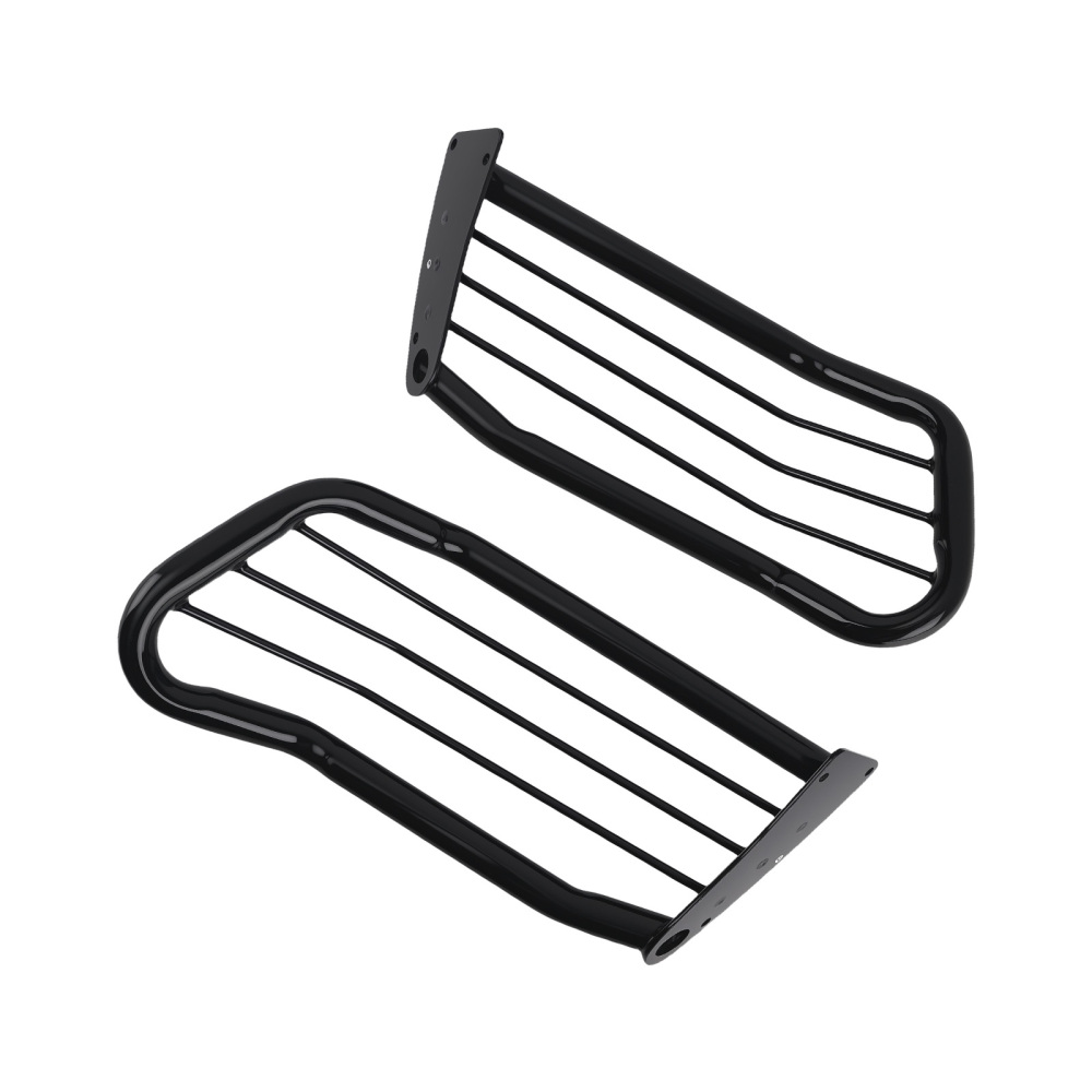 Front Bumper Grille Guard Bull Bar Push compatible for Toyota Tacoma 2005-2015 black