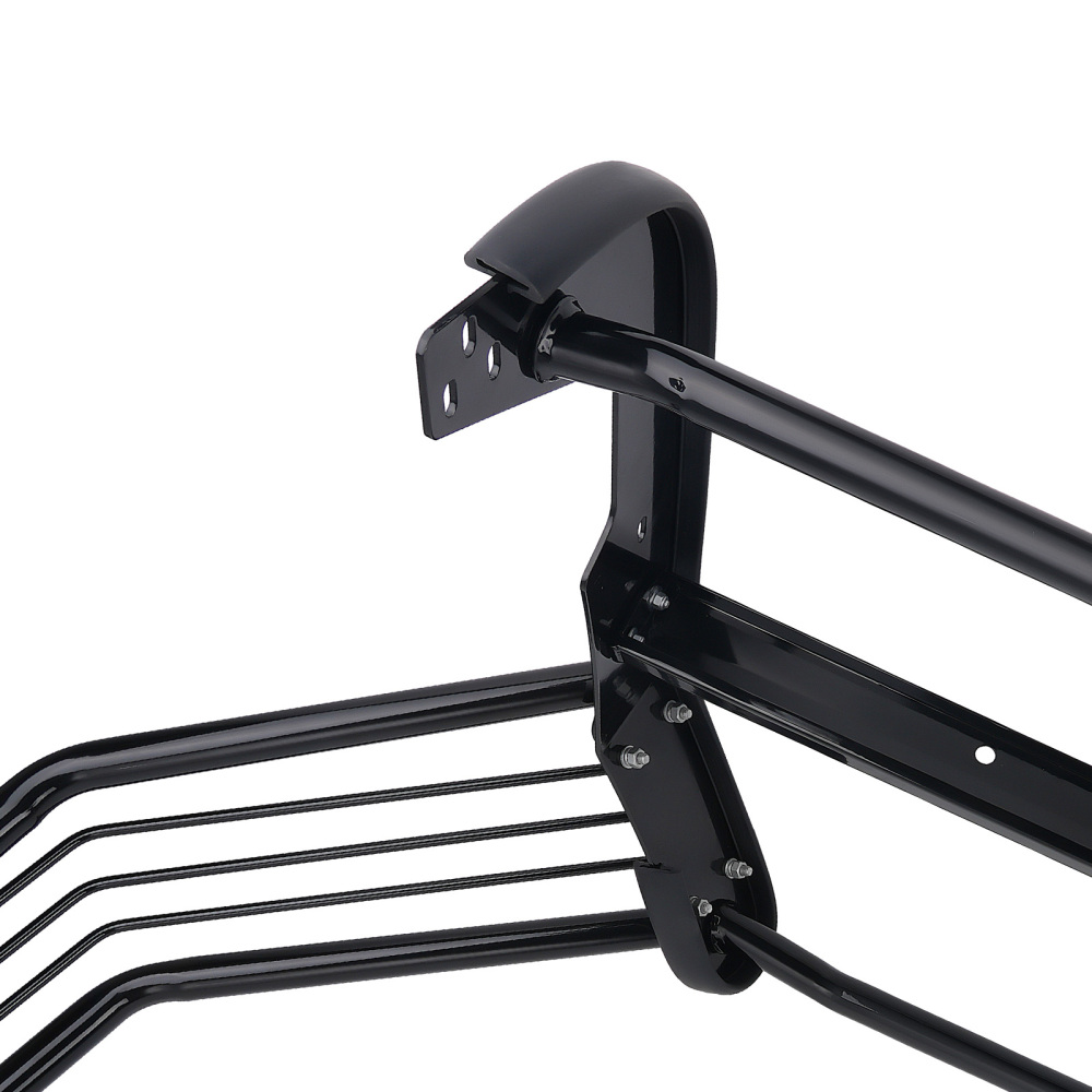 Grille Guard Brush Bumper Bar Modular Black Fits For 2016-2023 compatible for Toyota Tacoma