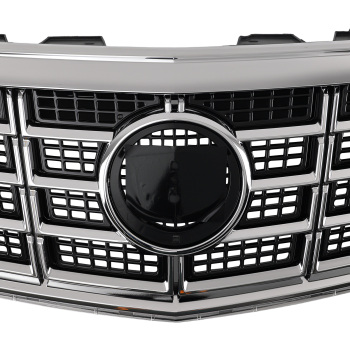 Chrome Front Upper Grille compatible for Cadillac XTS 3.6L 2013-2015 20901624 Black