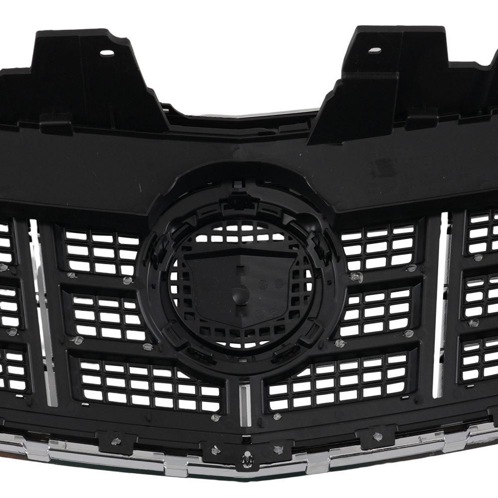 Chrome Front Upper Grille compatible for Cadillac XTS 3.6L 2013-2015 20901624 Black