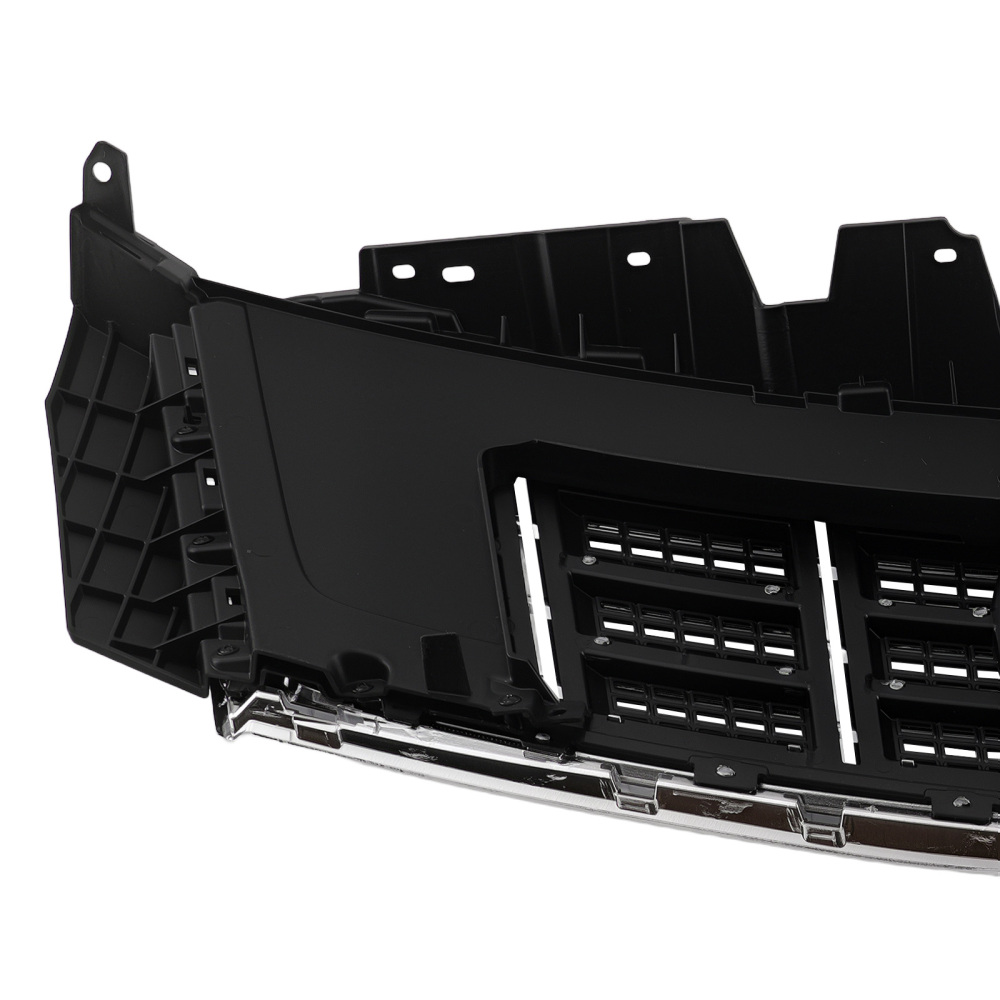 Chrome Front Upper Grille compatible for Cadillac XTS 3.6L 2013-2015 20901624 Black