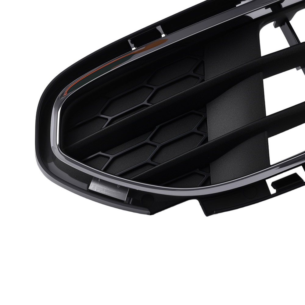 Front Center Grille compatible for Ford Fusion S SE Hybrid 2010-2012 AE5Z17K945A Chrome