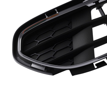 Front Center Grille compatible for Ford Fusion S SE Hybrid 2010-2012 AE5Z17K945A Chrome