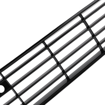 Black Front Grille Cover compatible for VW CC 2.0L 3.6L 2013-2017 3C8853677G 3pc Set