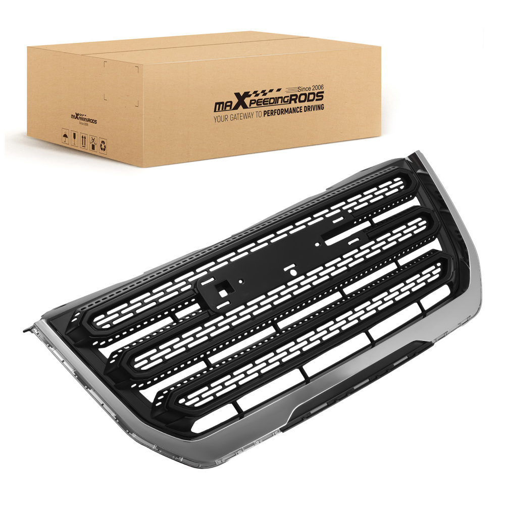 Front Bumper Upper Grille compatible for Gmc Terrain Sle Sl 2016-2017 23379208 Plastic