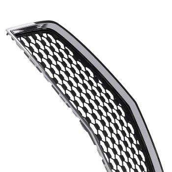 Black Chrome Front Lower Grille Assembly compatible for Chevrolet Equinox 10-15 25798747