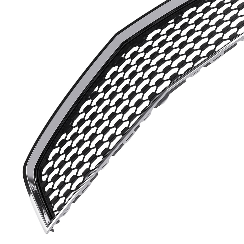 Black Chrome Front Lower Grille Assembly compatible for Chevrolet Equinox 10-15 25798747