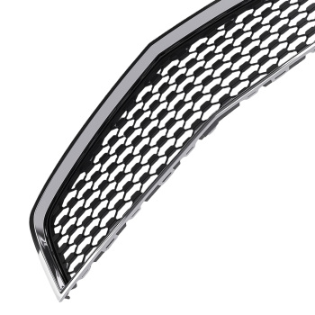 Black Chrome Front Lower Grille Assembly compatible for Chevrolet Equinox 10-15 25798747