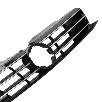 Front Upper Grille compatible for VW Jetta 1.4L 1.8L 2.5L 2015-2018