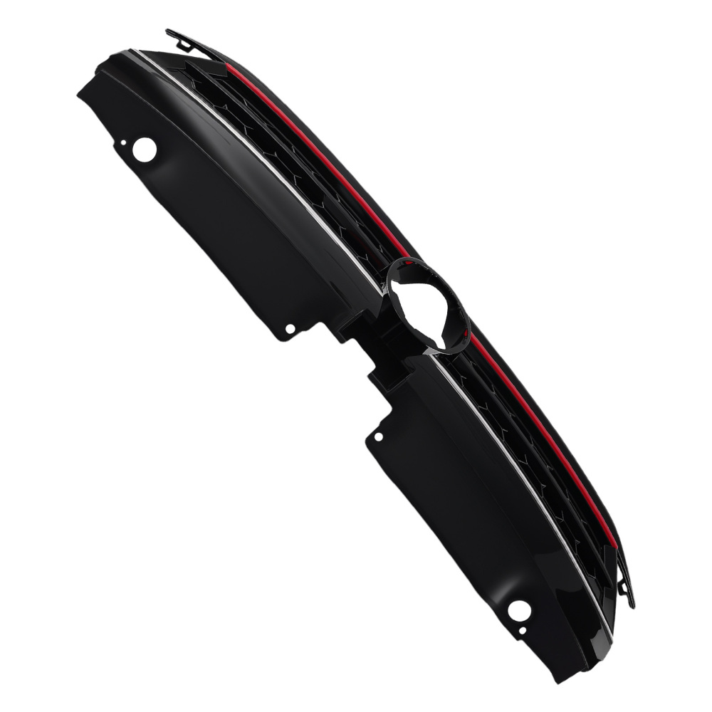 Bumper Upper Grille compatible for Volkswagen Jetta 2.5L 2015-2017 5C6853651AJZLL