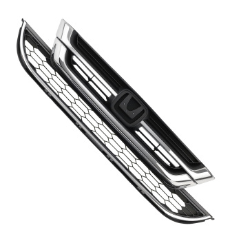 Upper Lower Bumper Grille compatible for Honda CR-V 2010-2011 71123-SWN-H11